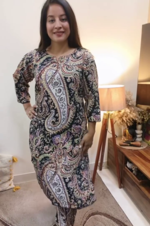 Kurta Set with Matching Pants