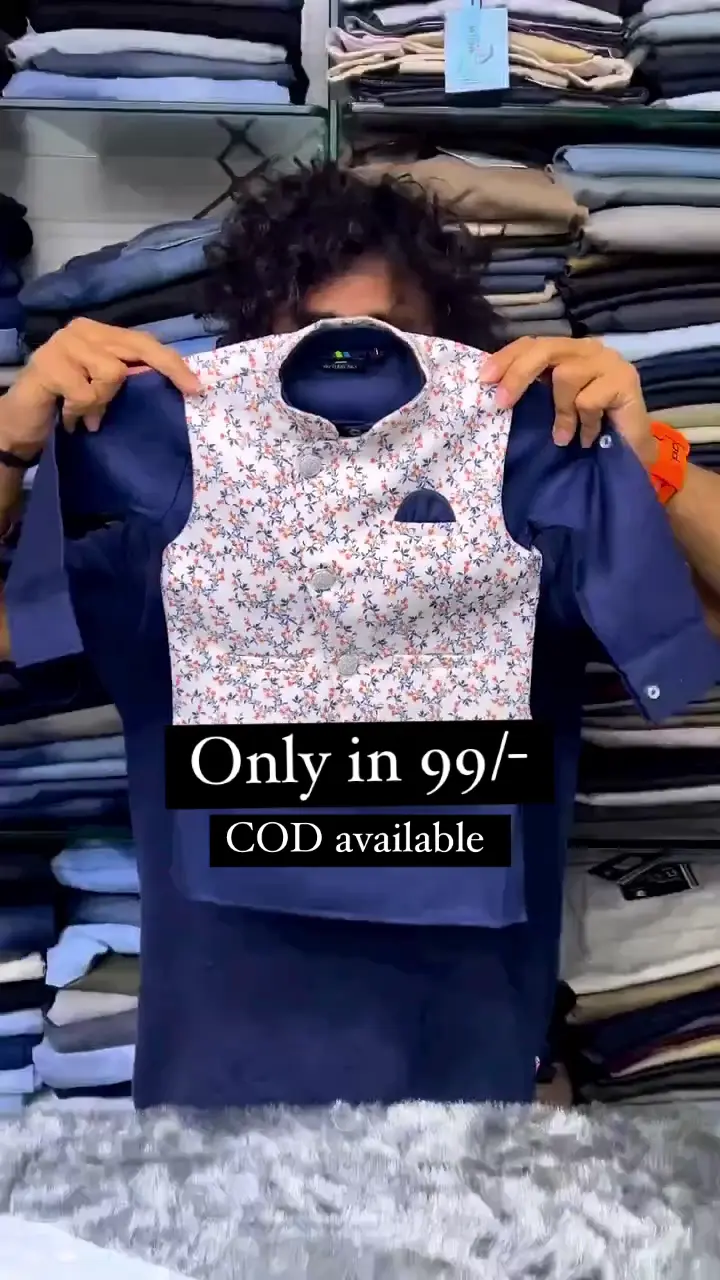 Boys Ethnic Kurta and Kurta-Koti Set for Festive, Wedding and Traditional Wear - Image 2